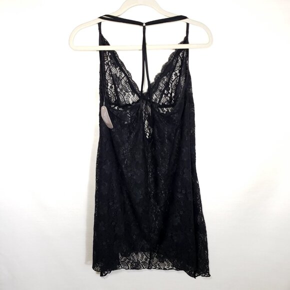 Secret Treasures Women’s and Women’s Plus Coquette Lace Chemise 2X Black NWT - Picture 5 of 15